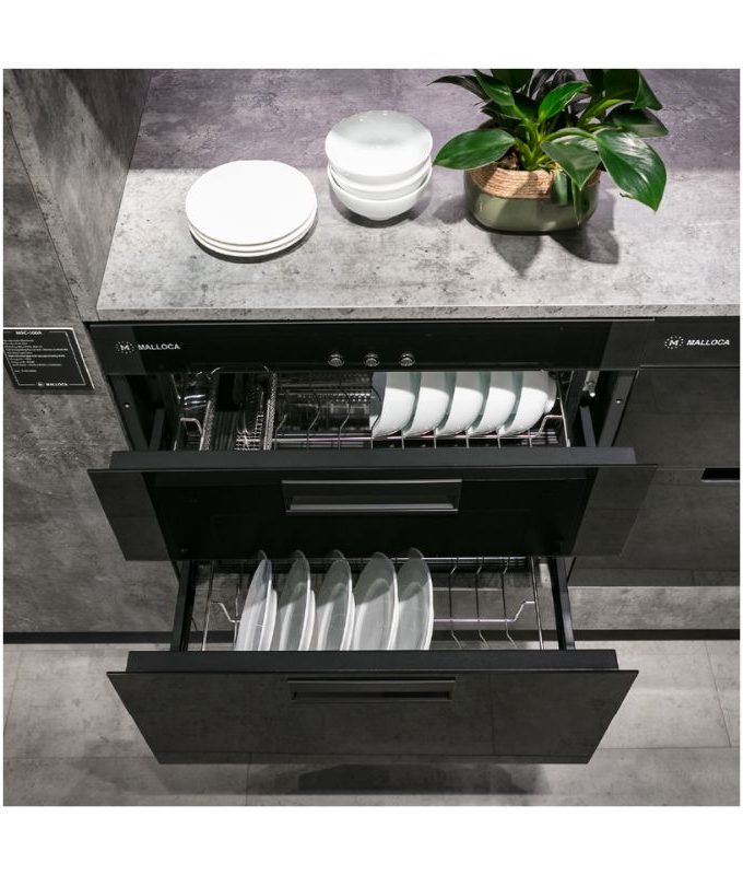 Máy sấy bát Malloca MSC-100A 4 kích thước của Máy sấy bát Malloca MSC-100A