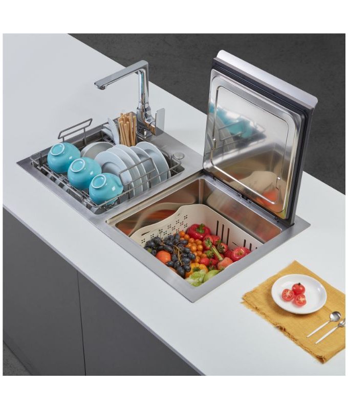 Máy rửa bát âm tủ Malloca WQP6-890F3 4 Máy rửa bát Malloca WQP6-890F3