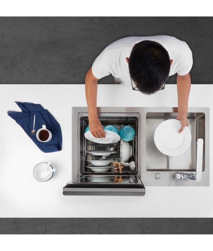 Máy rửa bát âm tủ Malloca WQP6-890F3 5 Máy rửa bát Malloca WQP6-890F3