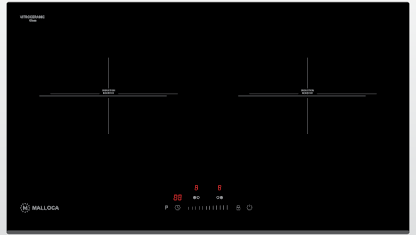 Bếp từ Malloca 2 vùng nấu MH-732 IN lắp âm Bếp từ Malloca 2 vùng nấu MH-732 IN lắp âm