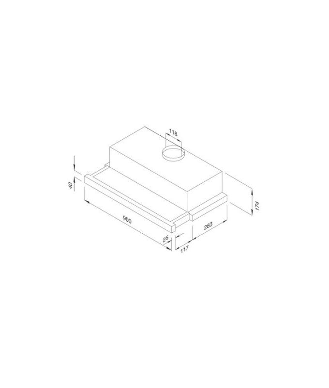Thiết kế của Máy hút mùi Malloca K1509 TC