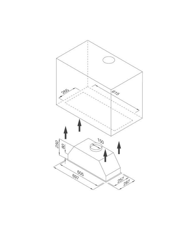 Máy hút mùi Malloca MH 700GT 3 Thiết kế của Máy hút mùi Malloca MH 700GT