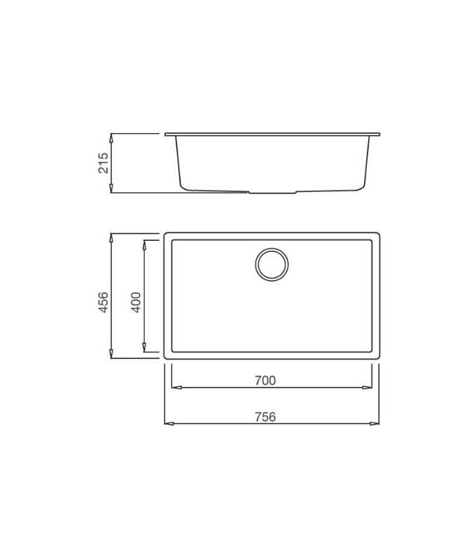 Chậu rửa bát Malloca ZEN K-13073 4 chau rua bat malloca zen k 13073 2