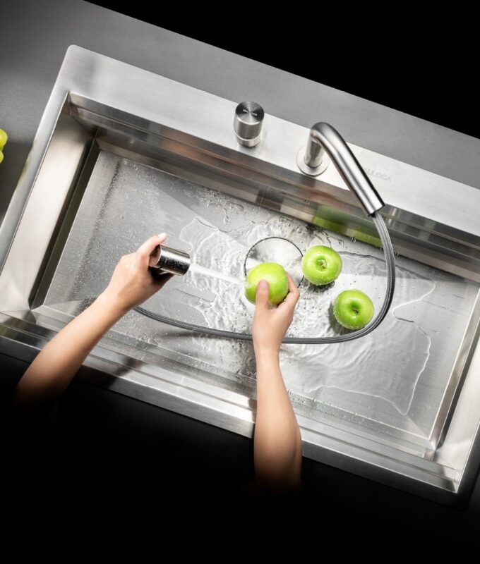 hinh anh voi rua chen luxsteel k068 po 4