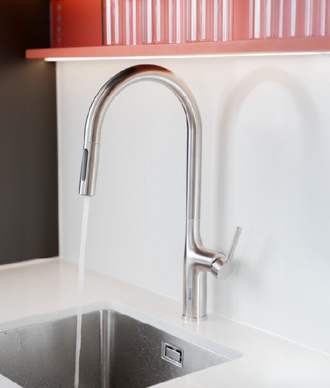 Hình ảnh thực tế Vòi rửa chén K1726-SS