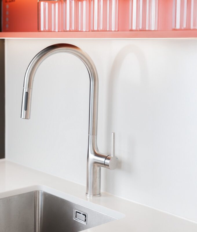 Hình ảnh thực tế Vòi rửa chén K1726-SS