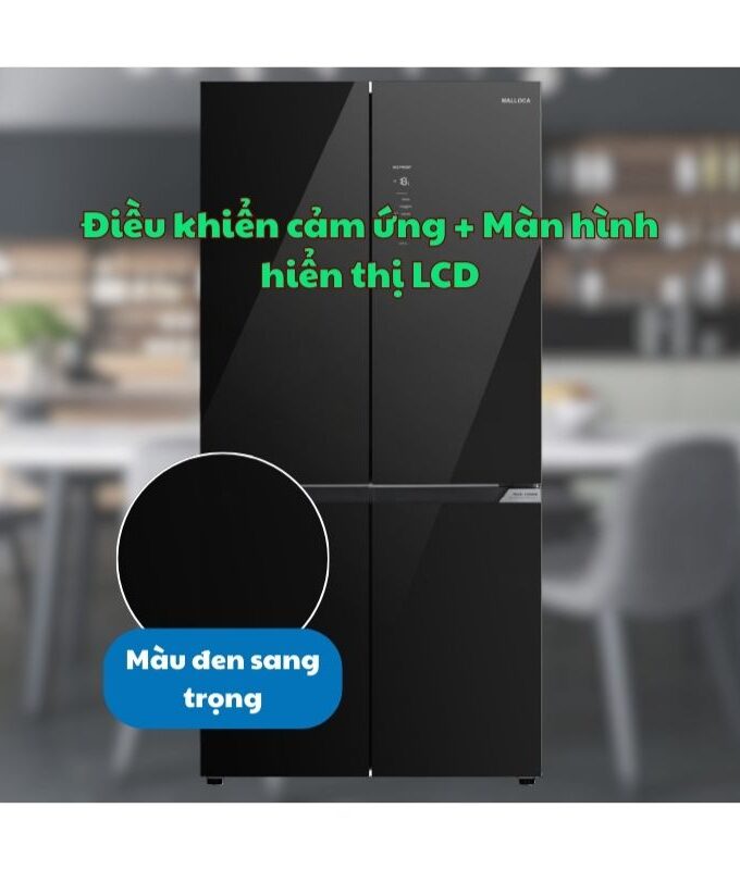 man hinh tu lanh malloca mf428sbi