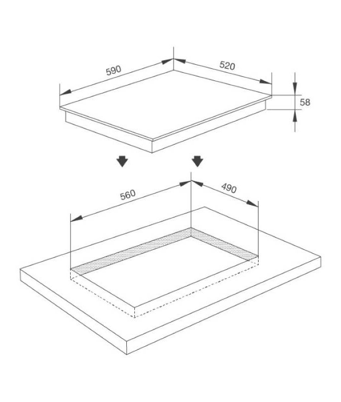 thong so bep tu malloca mih593eco